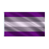 Graysexual Gray-Ace Pride Flag Flag PRIDE MODE